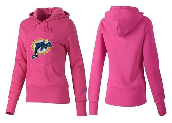 Nike Miami Dolphins Team Logo Pink Women Pullover Hoodies (1),We sell and wholesale Nike Miami Dolphins Team Logo Pink Women Pullover Hoodies (1) on line form chian!