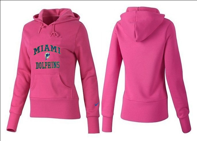 Nike Miami Dolphins Team Logo Pink Women Pullover Hoodies (2),We sell and wholesale Nike Miami Dolphins Team Logo Pink Women Pullover Hoodies (2) on line form chian!