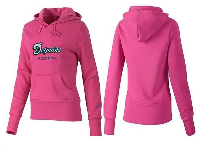 Nike Miami Dolphins Team Logo Pink Women Pullover Hoodies (5),We sell and wholesale Nike Miami Dolphins Team Logo Pink Women Pullover Hoodies (5) on line form chian!