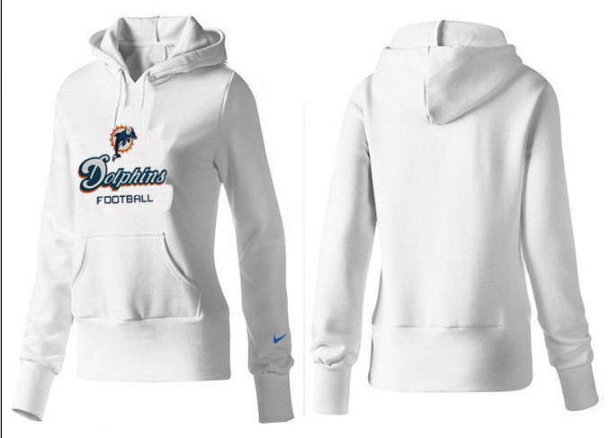 Nike Miami Dolphins Team Logo White Women Pullover Hoodies (2),We sell and wholesale Nike Miami Dolphins Team Logo White Women Pullover Hoodies (2) on line form chian!
