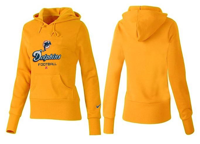 Nike Miami Dolphins Team Logo Yellow Women Pullover Hoodies (4),We sell and wholesale Nike Miami Dolphins Team Logo Yellow Women Pullover Hoodies (4) on line form chian!