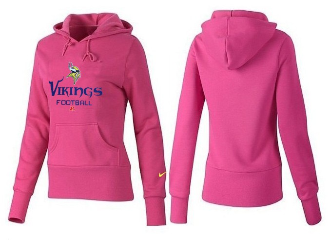 Nike Minnesota Vikings Team Logo Pink Women Pullover Hoodies (4),We sell and wholesale Nike Minnesota Vikings Team Logo Pink Women Pullover Hoodies (4) on line form chian!