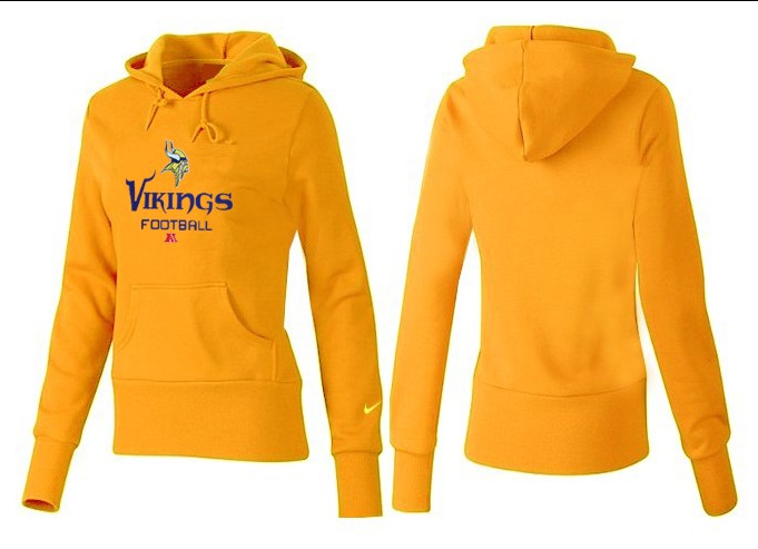 Nike Minnesota Vikings Team Logo Yellow Women Pullover Hoodies (4),We sell and wholesale Nike Minnesota Vikings Team Logo Yellow Women Pullover Hoodies (4) on line form chian!