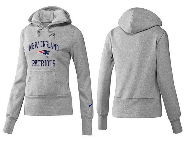 Nike New England Patriots Team Logo Gray Women Pullover Hoodies (2),We sell and wholesale Nike New England Patriots Team Logo Gray Women Pullover Hoodies (2) on line form chian!