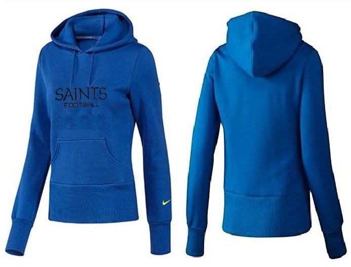 Nike New Orleans Saints Team Logo Blue Women Pullover Hoodies (5),We sell and wholesale Nike New Orleans Saints Team Logo Blue Women Pullover Hoodies (5) on line form chian!