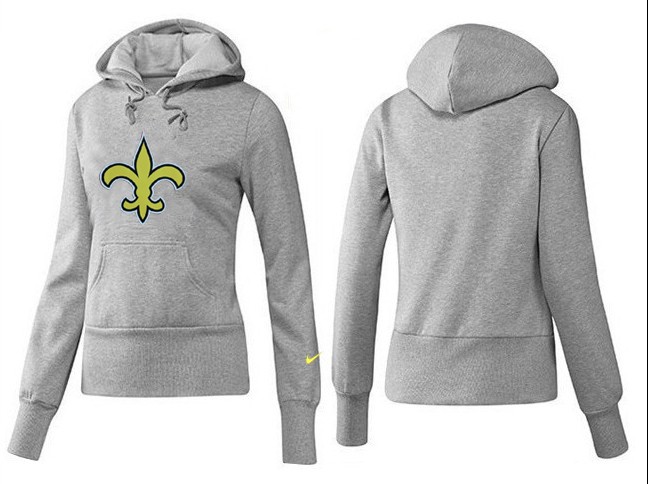 Nike New Orleans Saints Team Logo Gray Women Pullover Hoodies (1),We sell and wholesale Nike New Orleans Saints Team Logo Gray Women Pullover Hoodies (1) on line form chian!
