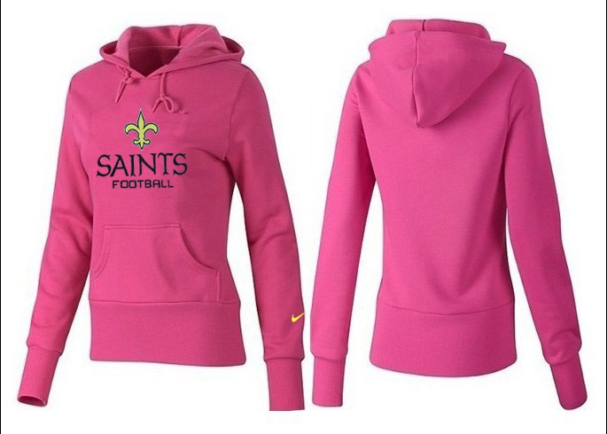 Nike New Orleans Saints Team Logo Pink Women Pullover Hoodies (2),We sell and wholesale Nike New Orleans Saints Team Logo Pink Women Pullover Hoodies (2) on line form chian!