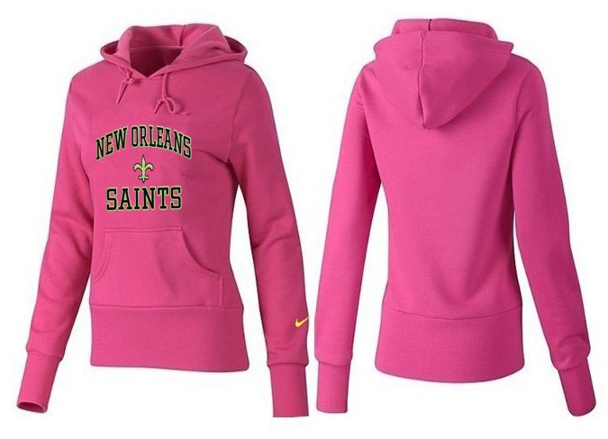 Nike New Orleans Saints Team Logo Pink Women Pullover Hoodies (5),We sell and wholesale Nike New Orleans Saints Team Logo Pink Women Pullover Hoodies (5) on line form chian!