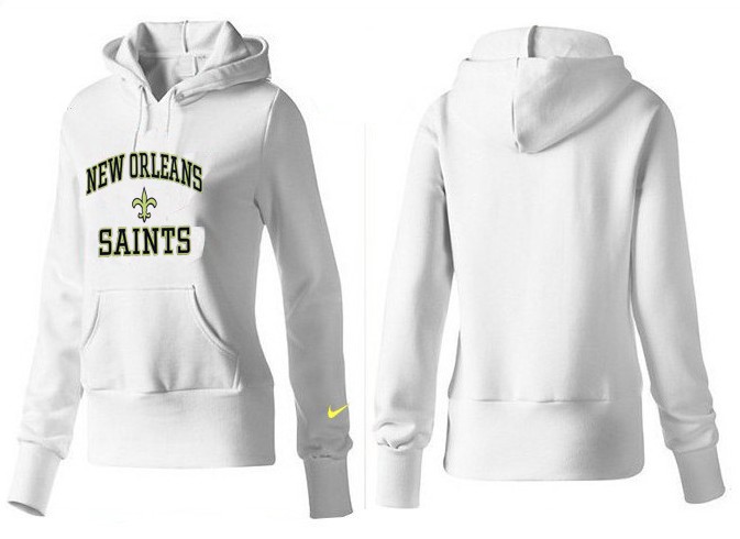 Nike New Orleans Saints Team Logo White Women Pullover Hoodies (2),We sell and wholesale Nike New Orleans Saints Team Logo White Women Pullover Hoodies (2) on line form chian!