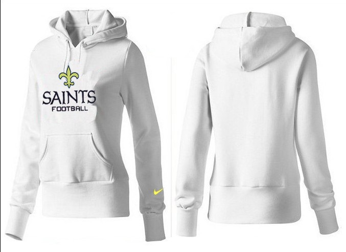 Nike New Orleans Saints Team Logo White Women Pullover Hoodies (3),We sell and wholesale Nike New Orleans Saints Team Logo White Women Pullover Hoodies (3) on line form chian!