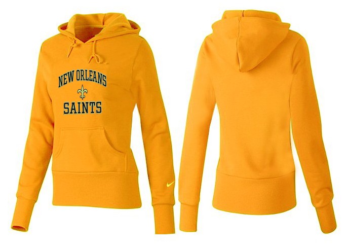 Nike New Orleans Saints Team Logo Yellow Women Pullover Hoodies (2),We sell and wholesale Nike New Orleans Saints Team Logo Yellow Women Pullover Hoodies (2) on line form chian!
