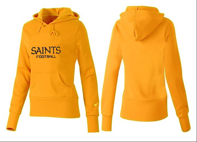Nike New Orleans Saints Team Logo Yellow Women Pullover Hoodies (5),We sell and wholesale Nike New Orleans Saints Team Logo Yellow Women Pullover Hoodies (5) on line form chian!