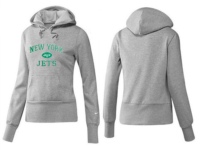 Nike New York Jets Team Logo Gray Women Pullover Hoodies (2),We sell and wholesale Nike New York Jets Team Logo Gray Women Pullover Hoodies (2) on line form chian!
