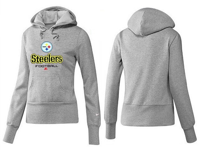 Nike Pittsburgh Steelers Team Logo Gray Women Pullover Hoodies (1),We sell and wholesale Nike Pittsburgh Steelers Team Logo Gray Women Pullover Hoodies (1) on line form chian!