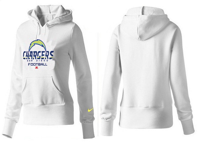 Nike San Diego Chargers Team Logo White Women Pullover Hoodies (4),We sell and wholesale Nike San Diego Chargers Team Logo White Women Pullover Hoodies (4) on line form chian!