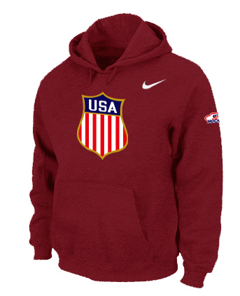 Nike Team USA Hockey Winter Olympics KO Pullover Performance Hoodie Red,We sell and wholesale Nike Team USA Hockey Winter Olympics KO Pullover Performance Hoodie Red on line form chian!