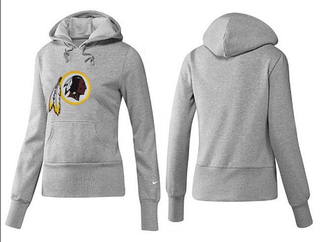 Nike Washington Redskins Team Logo Gray Women Pullover Hoodies (5),We sell and wholesale Nike Washington Redskins Team Logo Gray Women Pullover Hoodies (5) on line form chian!