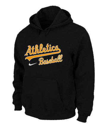 Oakland Athletics Pullover Hoodie Black,We sell and wholesale Oakland Athletics Pullover Hoodie Black on line form chian!
