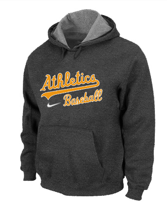 Oakland Athletics Pullover Hoodie D.Grey,We sell and wholesale Oakland Athletics Pullover Hoodie D.Grey on line form chian!