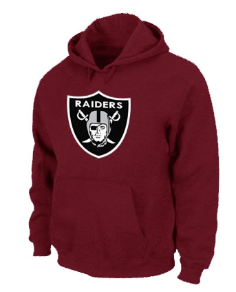 Oakland Raiders Logo Pullover Hoodie Red,We sell and wholesale Oakland Raiders Logo Pullover Hoodie Red on line form chian!