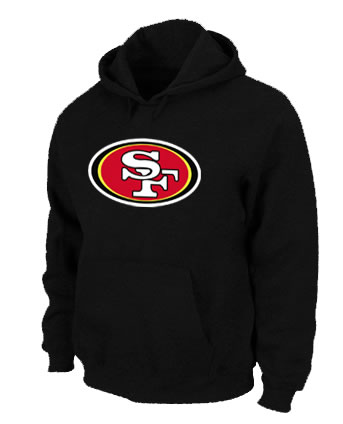 San Francisco 49ers Logo Pullover Hoodie Black,We sell and wholesale San Francisco 49ers Logo Pullover Hoodie Black on line form chian!