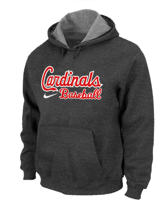St. Louis Cardinals Pullover Hoodie D.Grey,We sell and wholesale St. Louis Cardinals Pullover Hoodie D.Grey on line form chian!