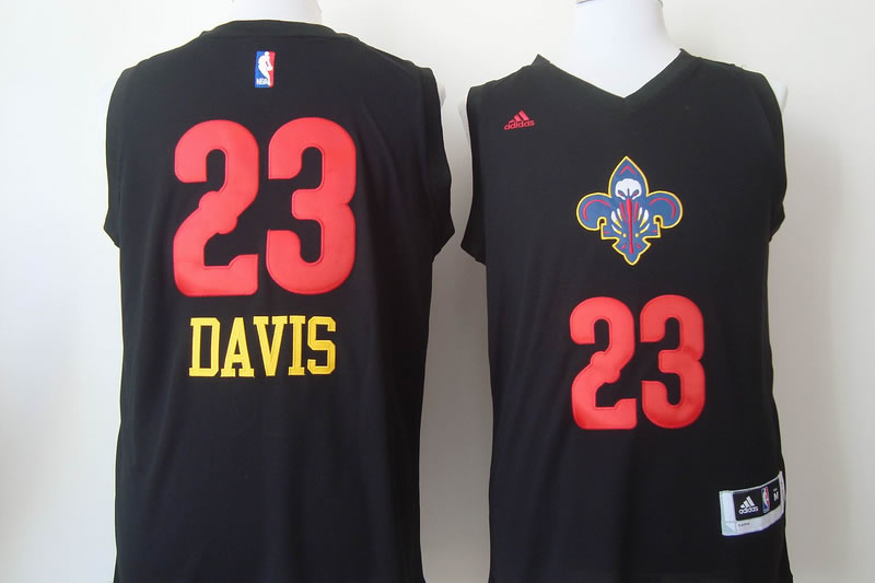 New Orleans Pelicans #23 Anthony Davis 2015 Black With Red Fashion Jerseys,We sell and wholesale New Orleans Pelicans #23 Anthony Davis 2015 Black With Red Fashion Jerseys on line form chian!
