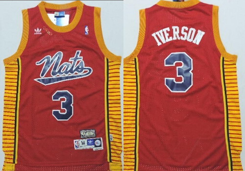 Philadelphia Sixers #3 Allen Iverson Nats Red Swingman Throwback Jerseys,We sell and wholesale Philadelphia Sixers #3 Allen Iverson Nats Red Swingman Throwback Jerseys on line form chian!