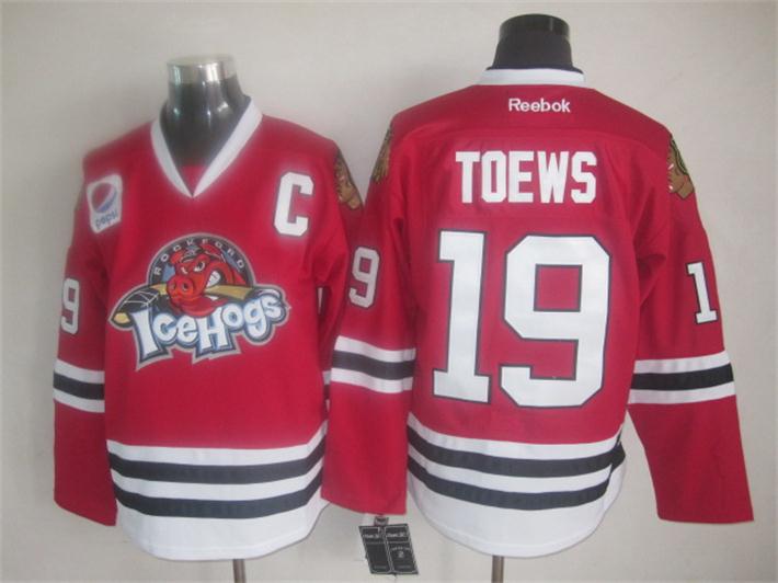 Chicago Blackhawks #19 Jonathan Toews 2015 IceHogs Red Jerseys,We sell and wholesale Chicago Blackhawks #19 Jonathan Toews 2015 IceHogs Red Jerseys on line form chian!