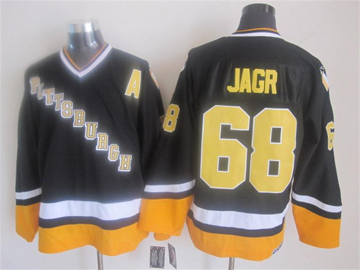 Pittsburgh Penguins #68 Jaromir Jagr 1993 Black Throwback CCM Jerseys,We sell and wholesale Pittsburgh Penguins #68 Jaromir Jagr 1993 Black Throwback CCM Jerseys on line form chian!