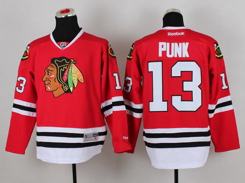 Chicago Blackhawks #13 CM Punk Red Jerseys,We sell and wholesale Chicago Blackhawks #13 CM Punk Red Jerseys on line form chian!