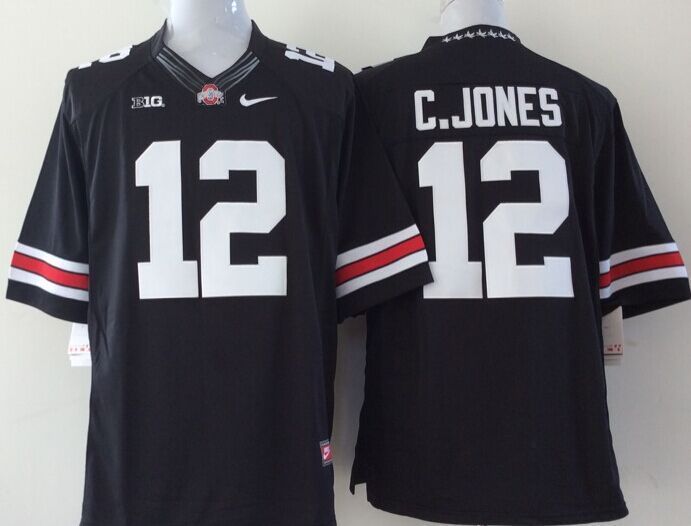 Ohio State Buckeyes #12 Cardale Jones 2014 Black Limited Jerseys,We sell and wholesale Ohio State Buckeyes #12 Cardale Jones 2014 Black Limited Jerseys on line form chian!