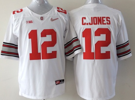 Ohio State Buckeyes #12 Cardale Jones 2015 Playoff Rose Bowl Special Event Diamond Quest White Jerseys,We sell and wholesale Ohio State Buckeyes #12 Cardale Jones 2015 Playoff Rose Bowl Special Event Diamond Quest White Jerseys on line form chian!