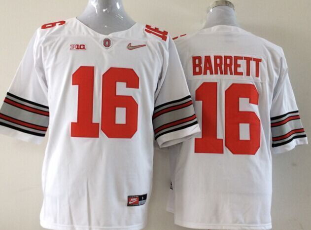 Ohio State Buckeyes #16 J.T. Barrett 2015 Playoff Rose Bowl Special Event Diamond Quest White Jerseys,We sell and wholesale Ohio State Buckeyes #16 J.T. Barrett 2015 Playoff Rose Bowl Special Event Diamond Quest White Jerseys on line form chian!