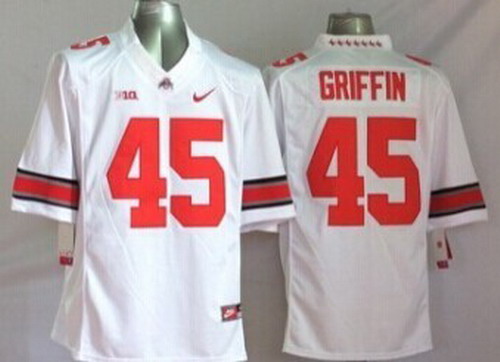 Ohio State Buckeyes #45 Archie Griffin 2014 White Limited Jerseys,We sell and wholesale Ohio State Buckeyes #45 Archie Griffin 2014 White Limited Jerseys on line form chian!