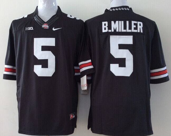 Ohio State Buckeyes #5 Baxton Miller 2014 Black Limited Jerseys,We sell and wholesale Ohio State Buckeyes #5 Baxton Miller 2014 Black Limited Jerseys on line form chian!