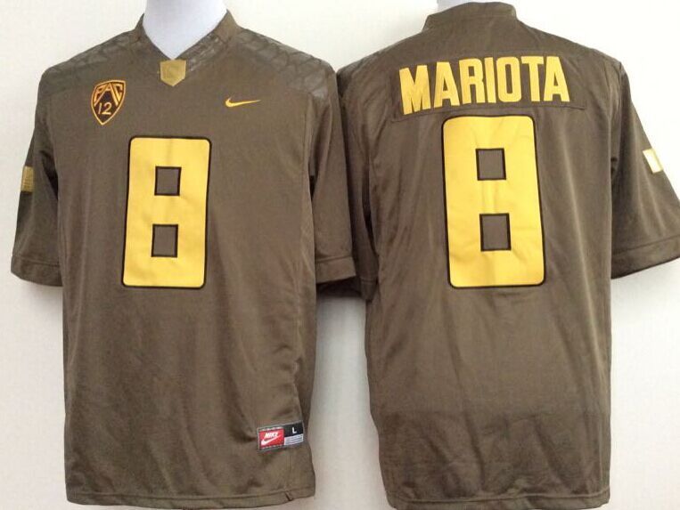 Oregon Duck #8 Marcus Mariota 2014 Brown Limited Jerseys,We sell and wholesale Oregon Duck #8 Marcus Mariota 2014 Brown Limited Jerseys on line form chian!