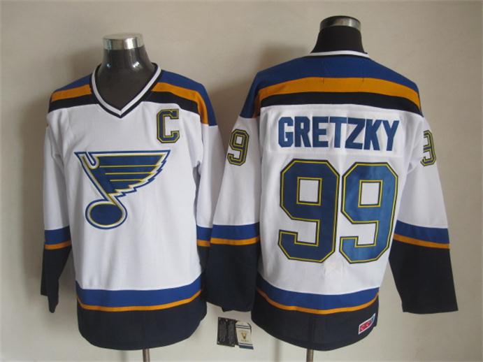 St. Louis Blues #99 Wayne Gretzky 2014 White Throwback CCM Jerseys,We sell and wholesale St. Louis Blues #99 Wayne Gretzky 2014 White Throwback CCM Jerseys on line form chian!