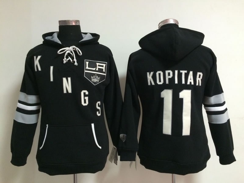 Womens Los Angeles Kings #11 Anze Kopitar Black Old Time Hockey Hoodie,We sell and wholesale Womens Los Angeles Kings #11 Anze Kopitar Black Old Time Hockey Hoodie on line form chian!