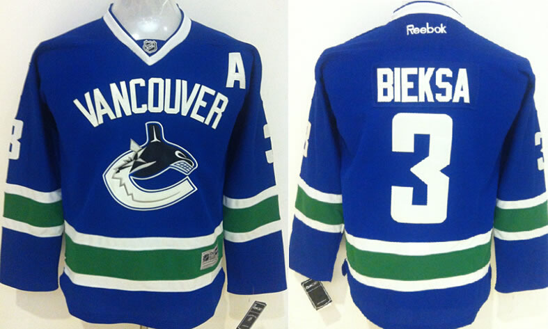 Youth Vancouver Canucks #3 Kevin Bieksa Blue 2nd Jerseys,We sell and wholesale Youth Vancouver Canucks #3 Kevin Bieksa Blue 2nd Jerseys on line form chian!