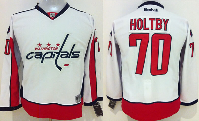 Youth Washington Capitals #70 Holtby White Jerseys,We sell and wholesale Youth Washington Capitals #70 Holtby White Jerseys on line form chian!
