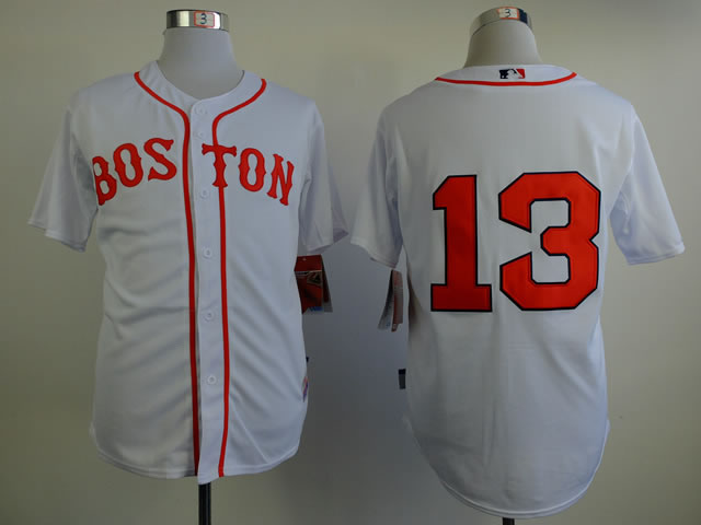 Boston Red Sox #13 Hanley Ramirez 2015 White Jerseys,We sell and wholesale Boston Red Sox #13 Hanley Ramirez 2015 White Jerseys on line form chian!