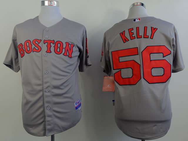Boston Red Sox #56 Joe Kelly 2015 Gray Jerseys,We sell and wholesale Boston Red Sox #56 Joe Kelly 2015 Gray Jerseys on line form chian!