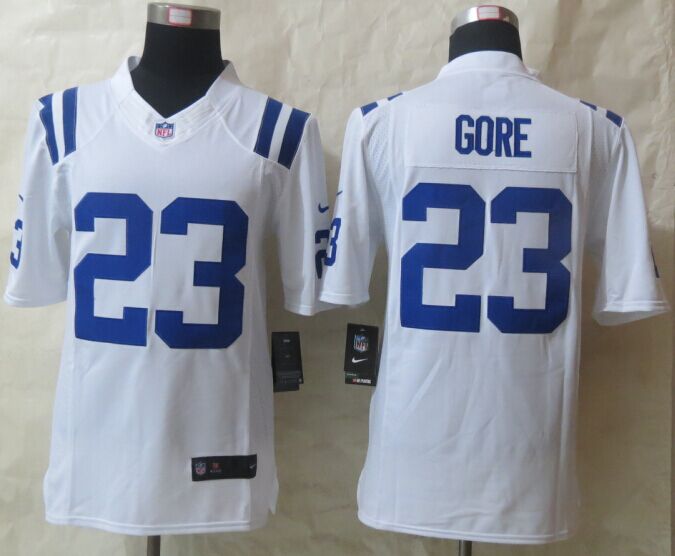 Nike Limited Indianapolis Colts #23 Frank Gore White Jerseys,We sell and wholesale Nike Limited Indianapolis Colts #23 Frank Gore White Jerseys on line form chian!