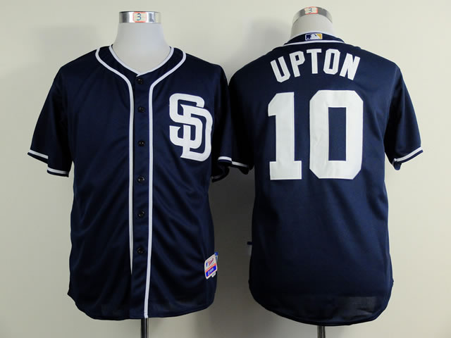 San Diego Padres #10 Justin Upton Navy Blue Jerseys,We sell and wholesale San Diego Padres #10 Justin Upton Navy Blue Jerseys on line form chian!