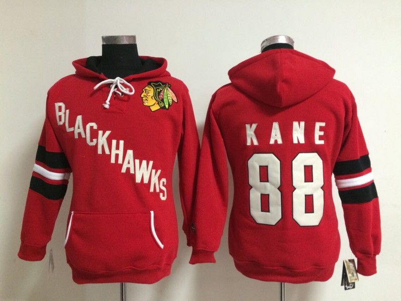 Womens Chicago Blackhawks #88 Patrick Kane Red Old Time Hockey Hoodie,We sell and wholesale Womens Chicago Blackhawks #88 Patrick Kane Red Old Time Hockey Hoodie on line form chian!