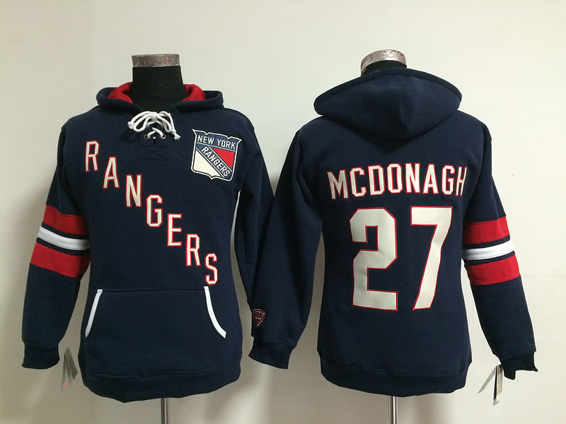 Womens New York Rangers #27 Ryan Mcdonagh Navy Blue Old Time Hockey Hoodie,We sell and wholesale Womens New York Rangers #27 Ryan Mcdonagh Navy Blue Old Time Hockey Hoodie on line form chian!