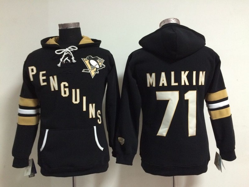Womens Pittsburgh Penguins #71 Evgeni Malkin Black Old Time Hockey Hoodie,We sell and wholesale Womens Pittsburgh Penguins #71 Evgeni Malkin Black Old Time Hockey Hoodie on line form chian!
