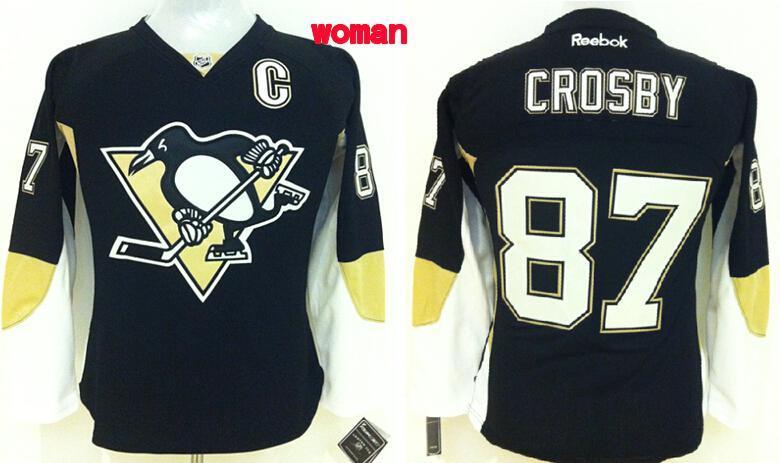 Womens Pittsburgh Penguins #87 Crosby Black Jerseys,We sell and wholesale Womens Pittsburgh Penguins #87 Crosby Black Jerseys on line form chian!