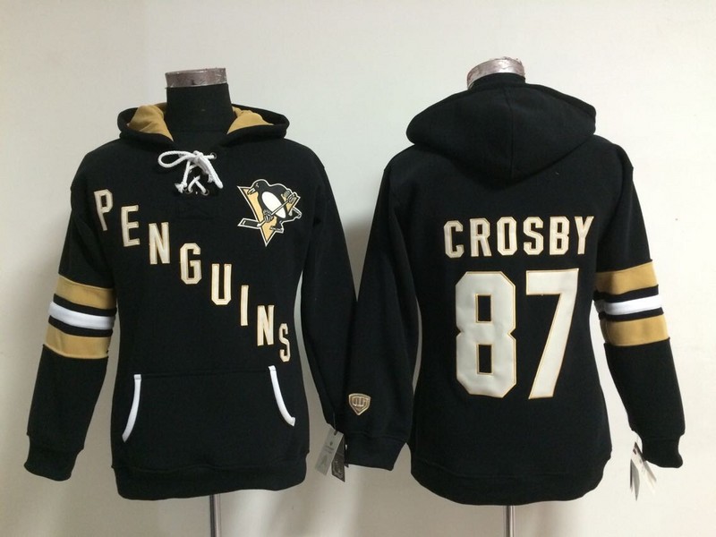 Womens Pittsburgh Penguins #87 Sidney Crosby Black Old Time Hockey Hoodie,We sell and wholesale Womens Pittsburgh Penguins #87 Sidney Crosby Black Old Time Hockey Hoodie on line form chian!